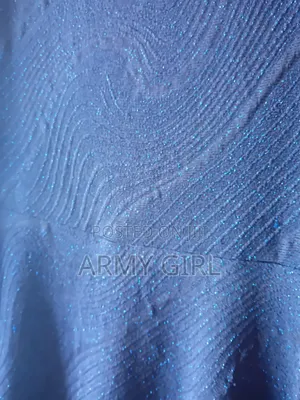 Blue Off Shoulder Dress