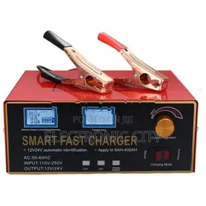 Full Automatic Intelligent Inverter Battery Charger 12V/24V (6Ah–400Ah