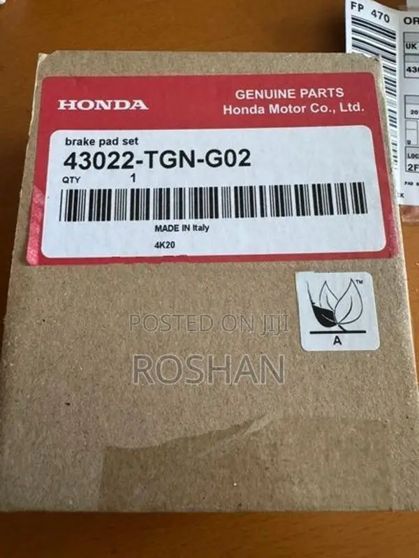 Honda Civic Fk6 Genuine Brake Pad Set