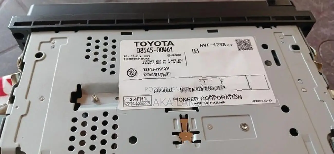 Car Player - Toyota Vitz