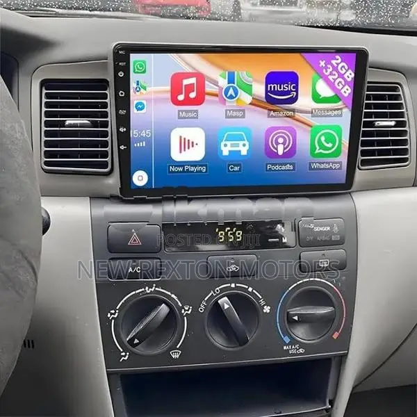 Toyota 121 Car Android Player with Panel