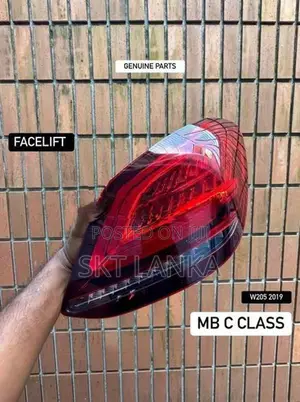 Genuine Mercedes C C200 2019 Facelift Driver Rear LED Lights