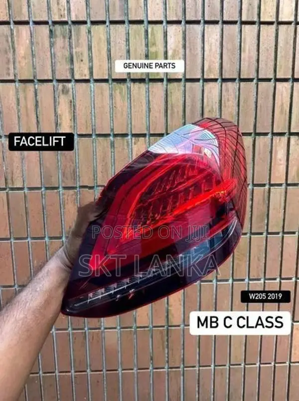 Genuine Mercedes C C200 2019 Facelift Driver Rear LED Lights