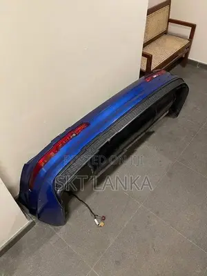 Genuine Audi Q7 2019 S Line Rear Bumper - BLUE 4M