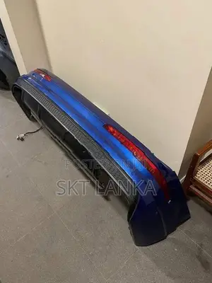 Genuine Audi Q7 2019 S Line Rear Bumper - BLUE 4M
