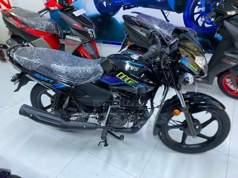 TVS Sport 110CC Black 2026