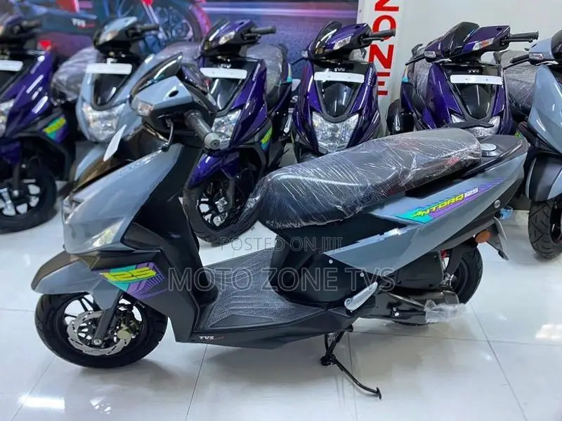 TVS Ntorq 125 FI Grey 2026