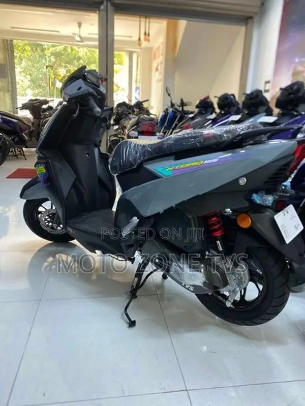TVS Ntorq 125 FI Grey 2026