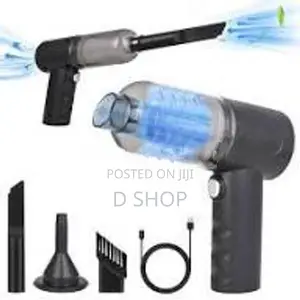 Mini Vehicle Vacuum Cleaner - 3 in 1 Portable