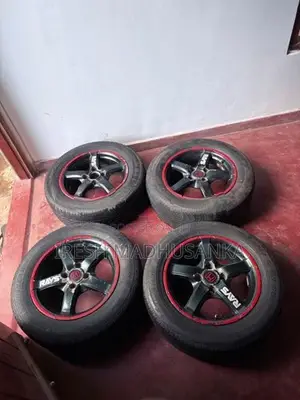 14 Inch Alloy Wheel Set with Tyres 185/65 R14