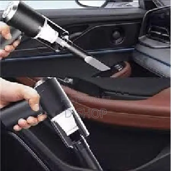 Mini Vehicle Vacuum Cleaner - 3 in 1 Portable