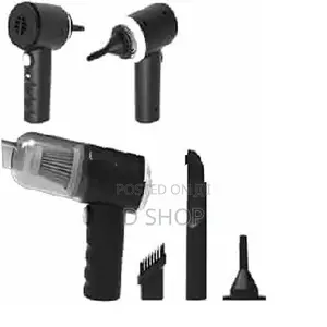 Mini Vehicle Vacuum Cleaner - 3 in 1 Portable