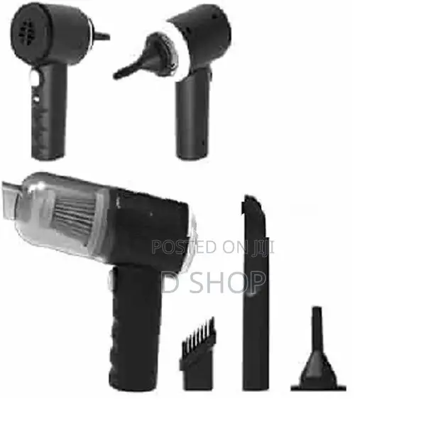 Mini Vehicle Vacuum Cleaner - 3 in 1 Portable