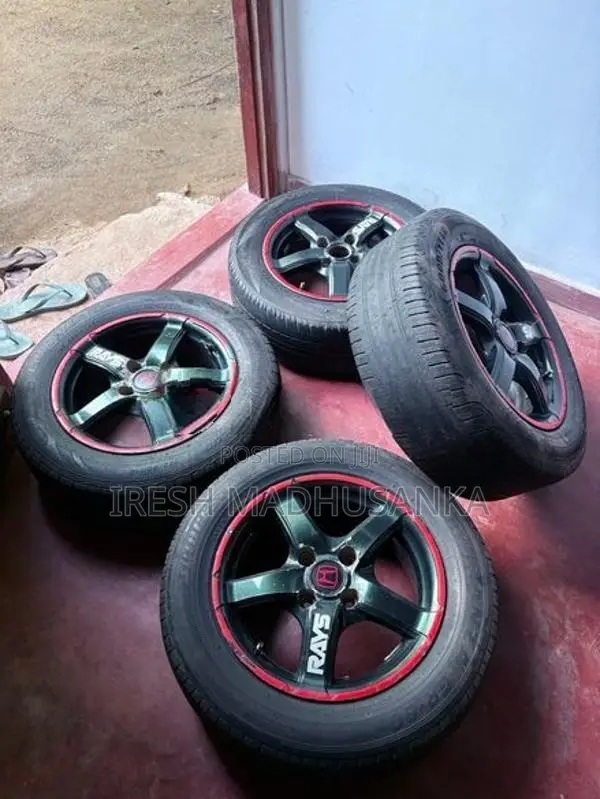 14 Inch Alloy Wheel Set with Tyres 185/65 R14