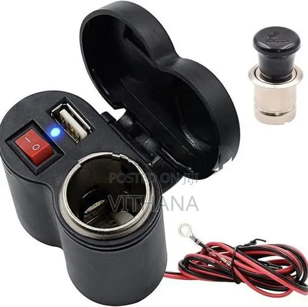 Bike Charging Socket with Lighter