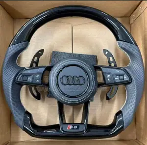 Audi Carbon Fiber Sued Steering Wheel