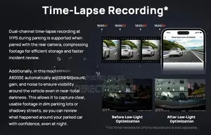 70mai Dash Cam 4K A800SE with RearCam and Hardware kit