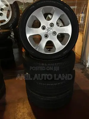 165/55 R14 SUZUKI ALLOY WHEEL SET WITH 4 Tyres