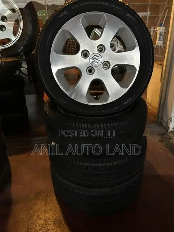 165/55 R14 SUZUKI ALLOY WHEEL SET WITH 4 Tyres