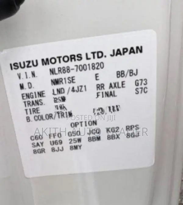 Isuzu Elf 2RG 2020