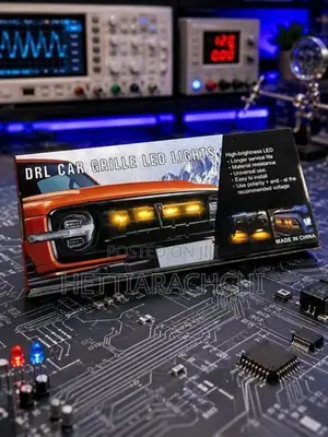4x Smoked Lens Amber Car Light LED