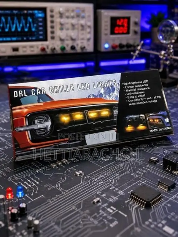 4x Smoked Lens Amber Car Light LED