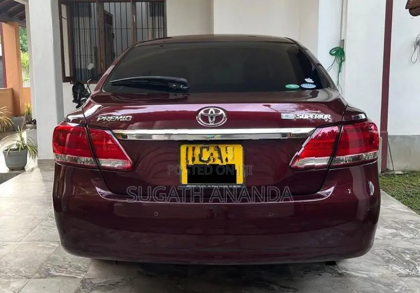 Toyota Premio Superior 2016