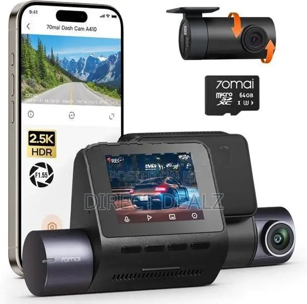 70mai Dash Cam A410 Set