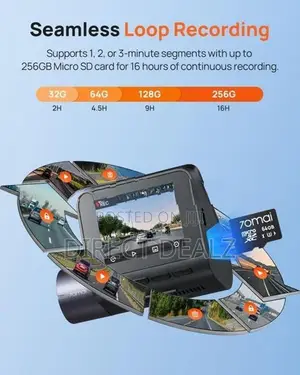 70mai Dash Cam A410 Set