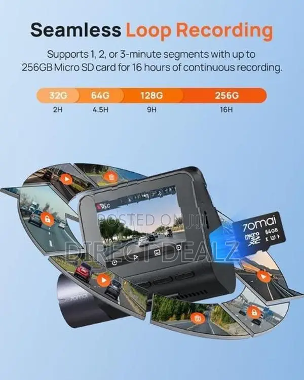 70mai Dash Cam A410 Set