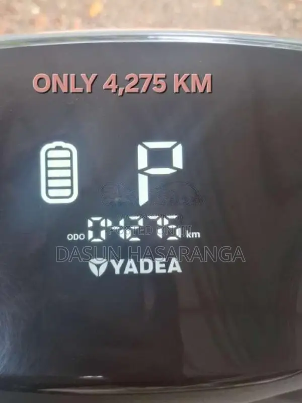 Yadea Ruibin 2024 Motorbike (Used)