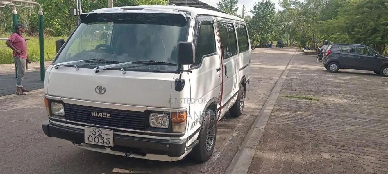 Toyota HIACE 1987 Van (Used)