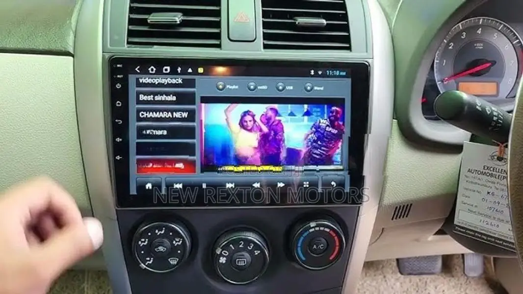 Toyota Corolla 141 Android Player with Panel