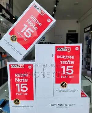 Xiaomi Redmi Note 15 Pro+ 512GB/256GB 200MP (Brand New)