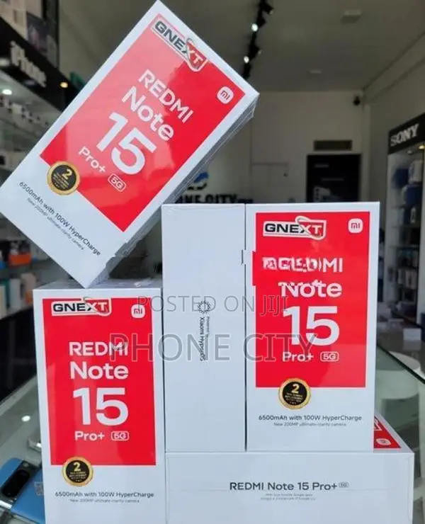 Xiaomi Redmi Note 15 Pro+ 512GB/256GB 200MP (Brand New)