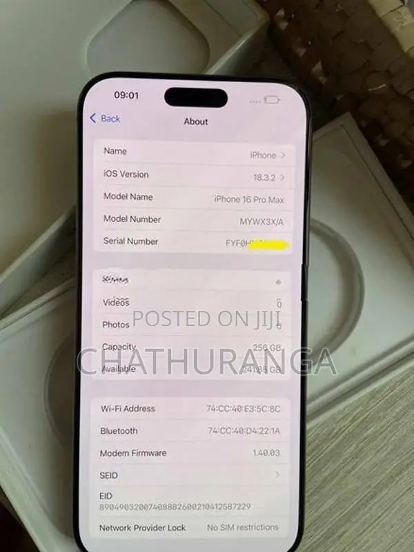 Apple iPhone 16 Pro Max Gnext (Brand New)