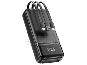 Aspor A316 20000mAh Power Bank 22.5W Fast Charging Phone Charger cable