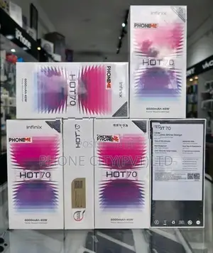 Infinix Hot 70 4GB 128GB (Brand New)