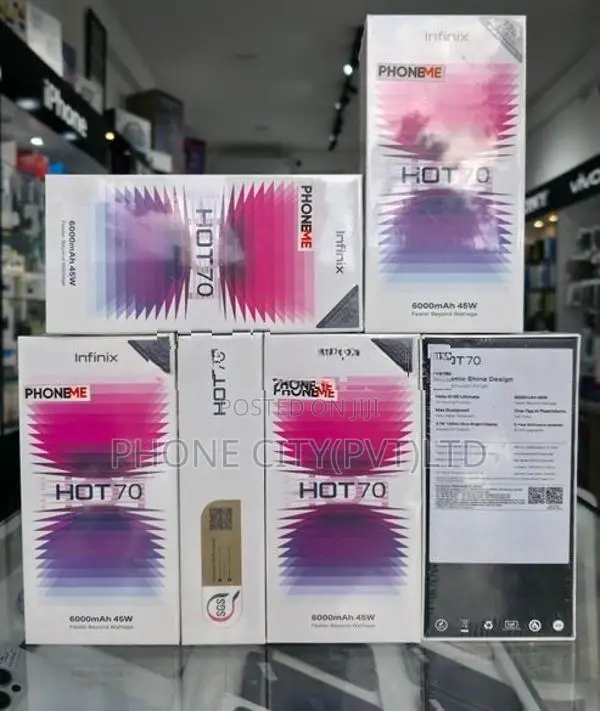 Infinix Hot 70 4GB 128GB (Brand New)