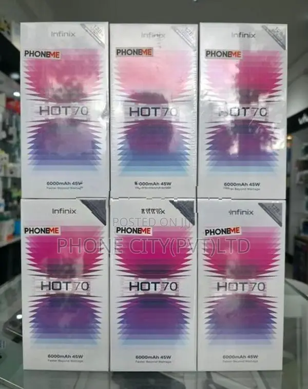 Infinix Hot 70 4GB 128GB (Brand New)