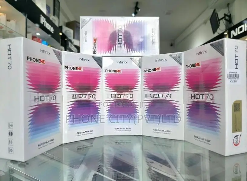 Infinix Hot 70 4GB 128GB (Brand New)