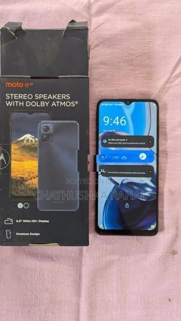 Moto E22 4GB 64GB (Used)