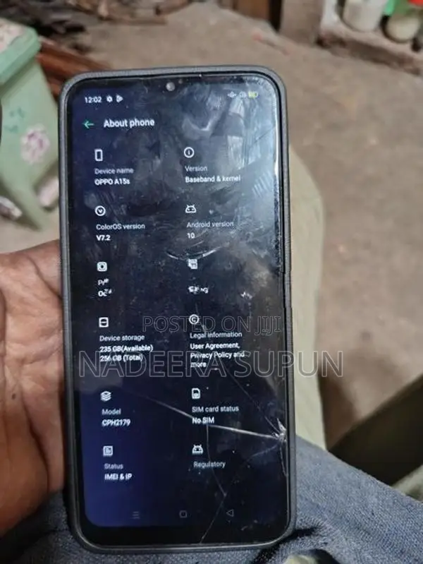 Oppo A15s 8GB 256GB (Used)