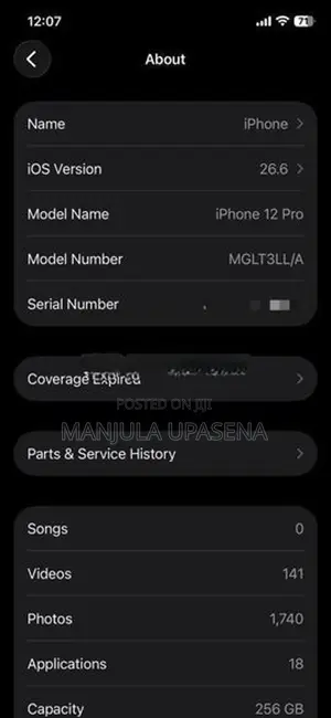 Apple iPhone 12 Pro (Used)