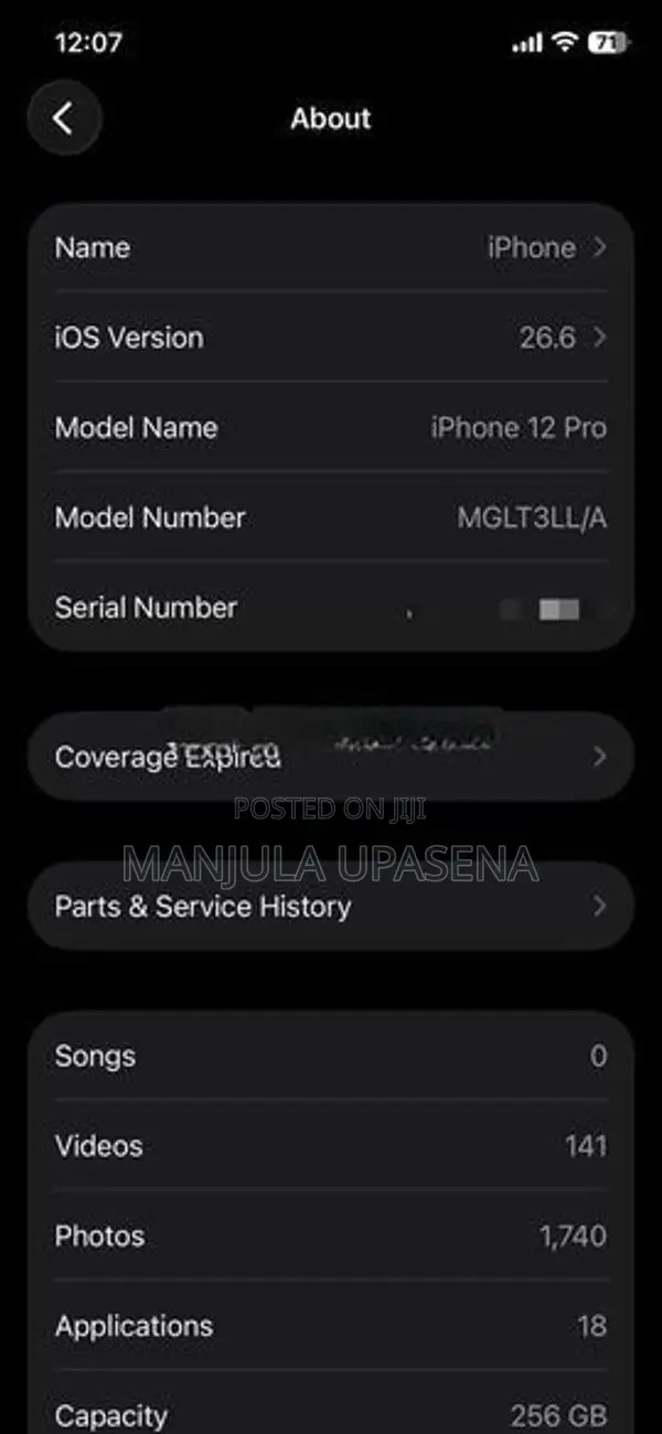 Apple iPhone 12 Pro (Used)
