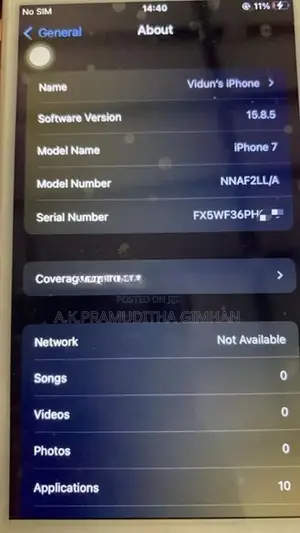 Apple iPhone 7 Rose Gold (Used)