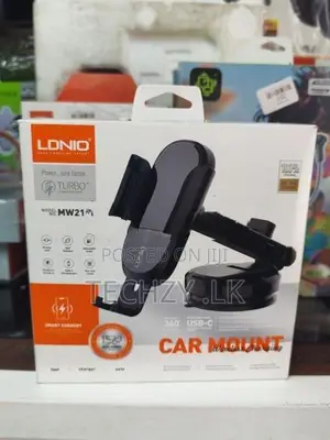 Ldnio Car Phone Holder With Wireless Charger