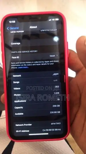 Apple iPhone X (Used)