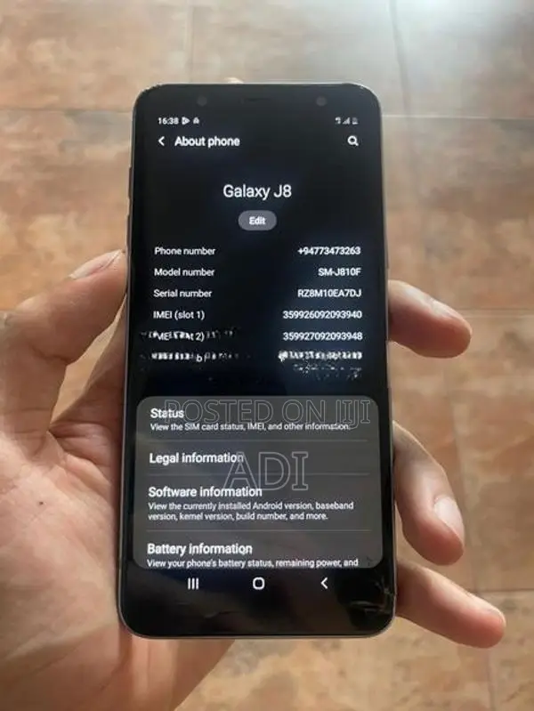 Samsung Galaxy J8 (Used)