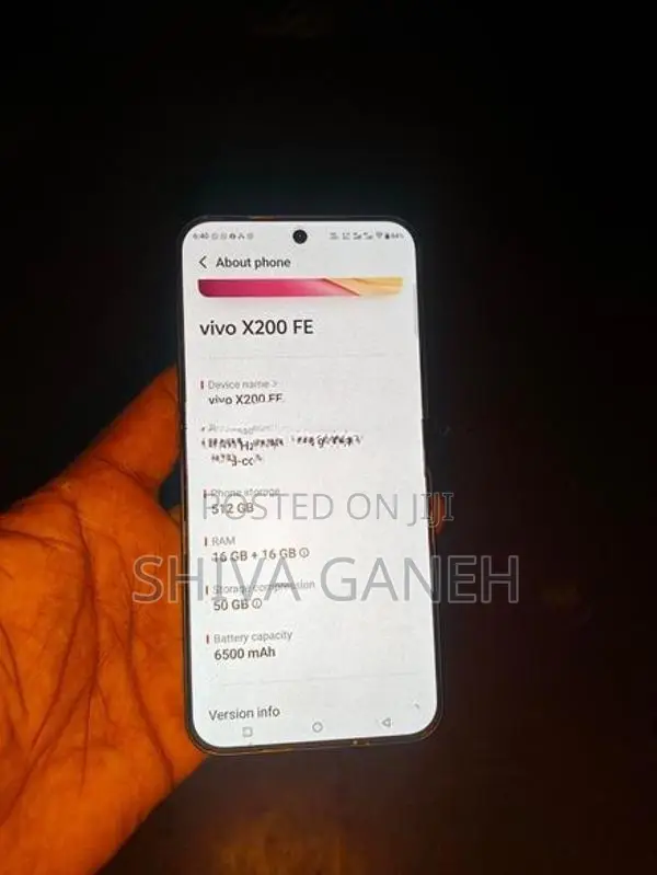 Vivo X200 FE (Used)